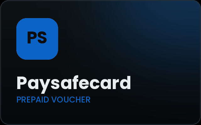Paysafecard deposit option at Oxibet Casino Canada – prepaid voucher, minimum deposit C$10